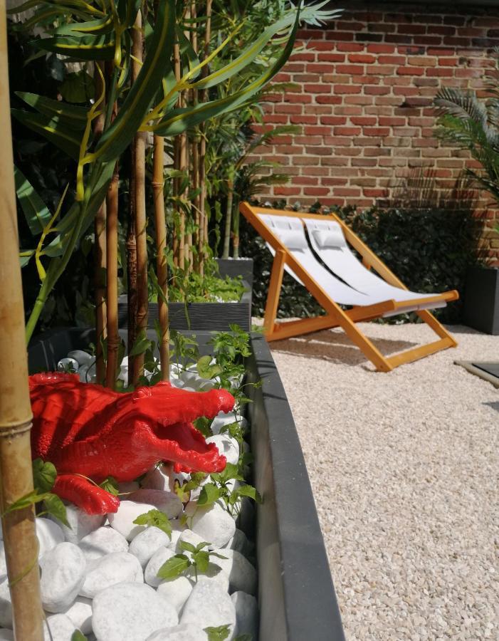 L'Escale Tropicale, Appartement Independant Avec Terrasse Privative سانت كونتان المظهر الخارجي الصورة