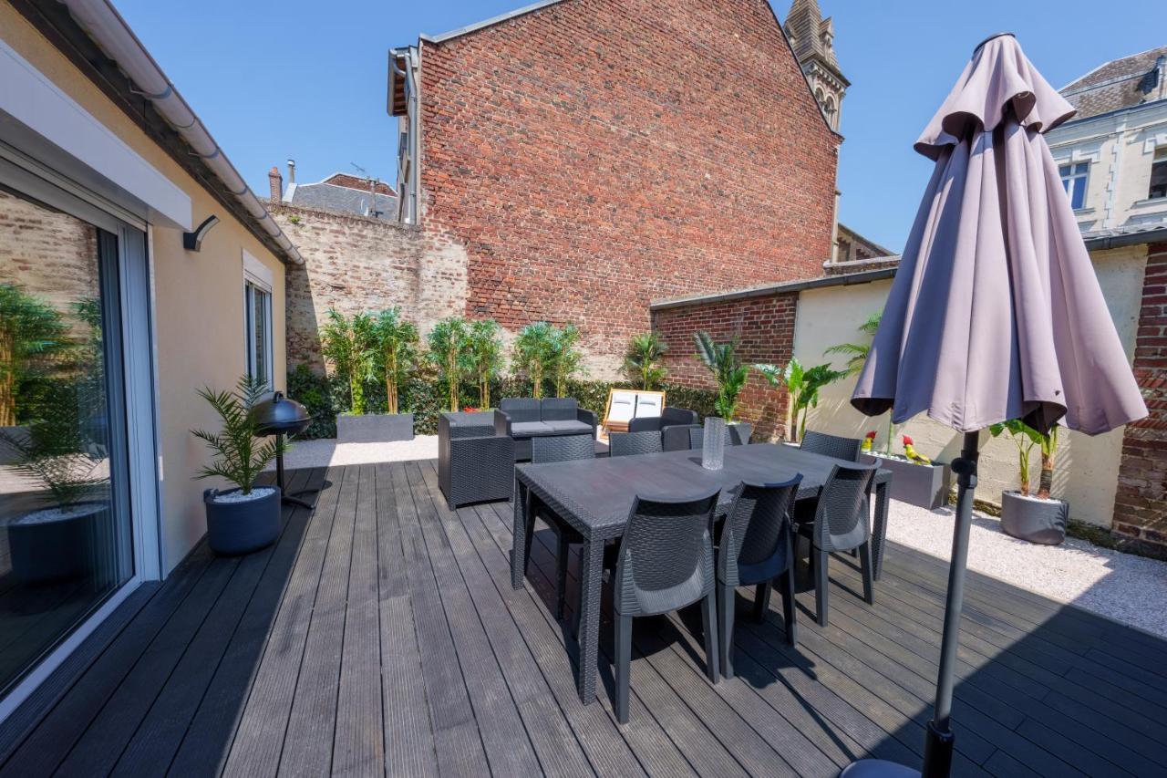 L'Escale Tropicale, Appartement Independant Avec Terrasse Privative سانت كونتان المظهر الخارجي الصورة