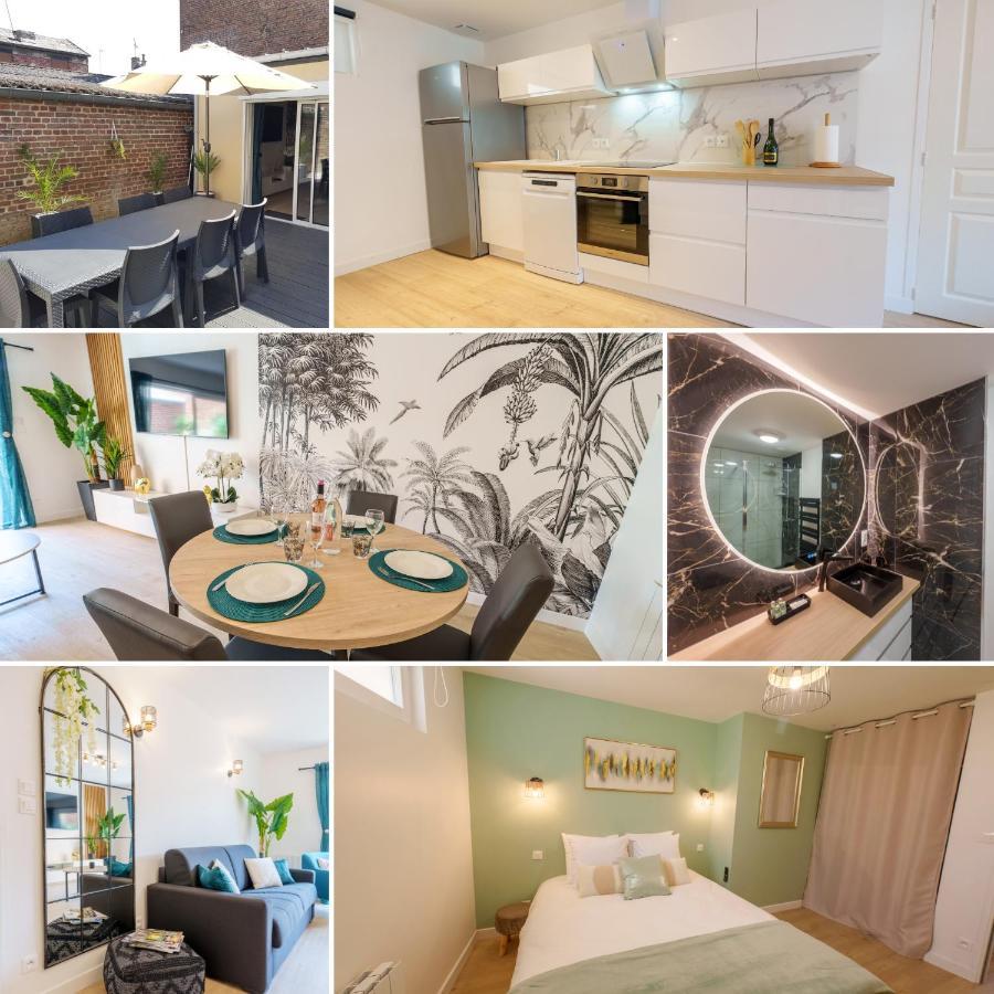 L'Escale Tropicale, Appartement Independant Avec Terrasse Privative سانت كونتان المظهر الخارجي الصورة